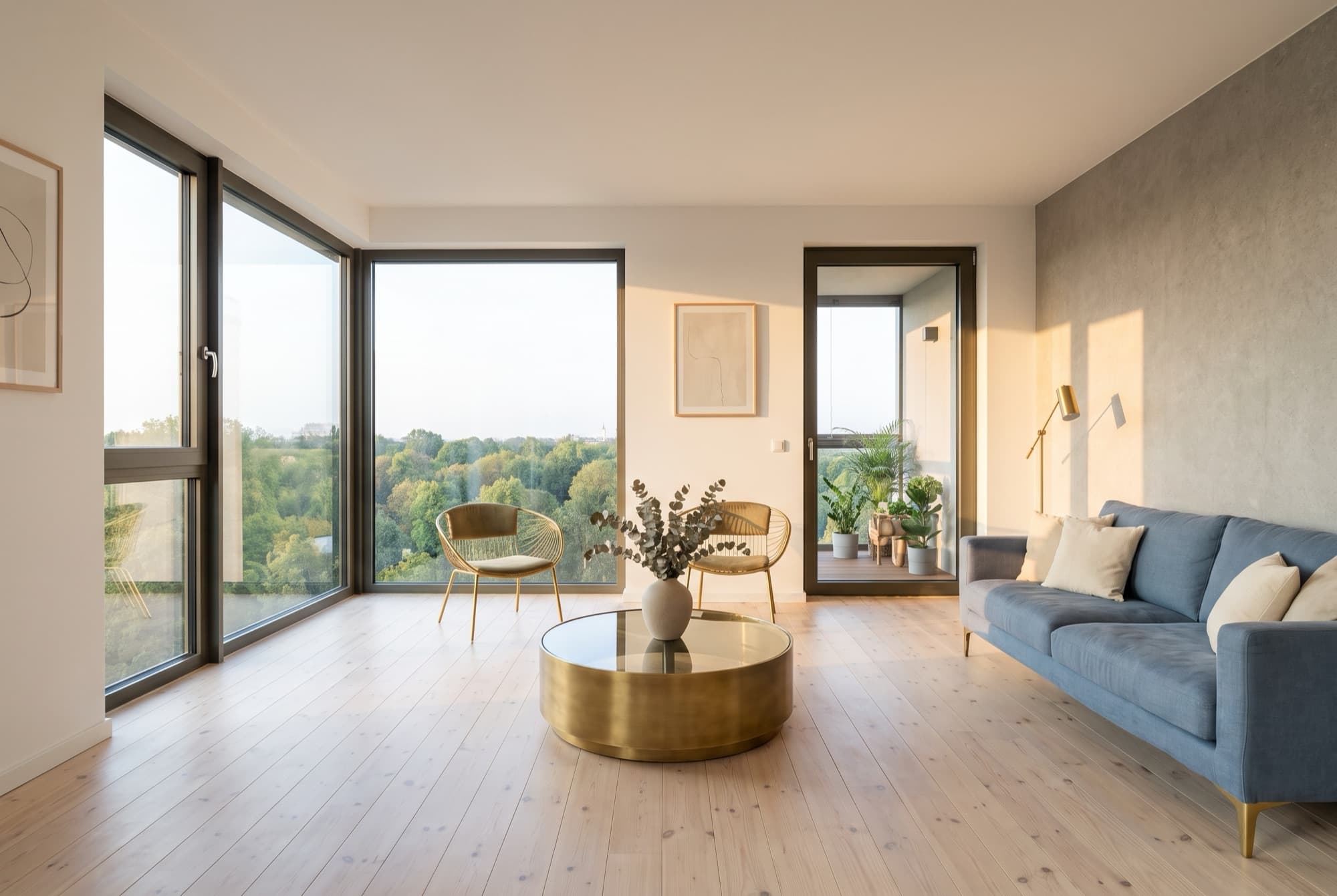 The main view of apartment A40