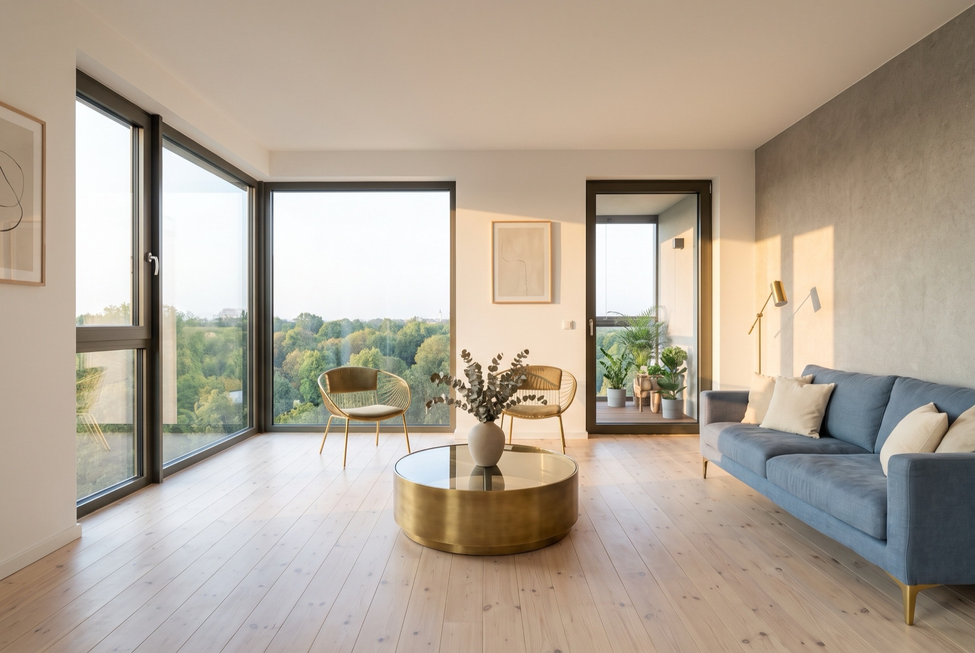 The main view of apartment A40